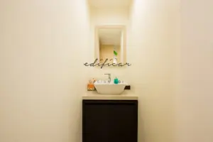 미니멀 디자인 클리닉 세면 공간